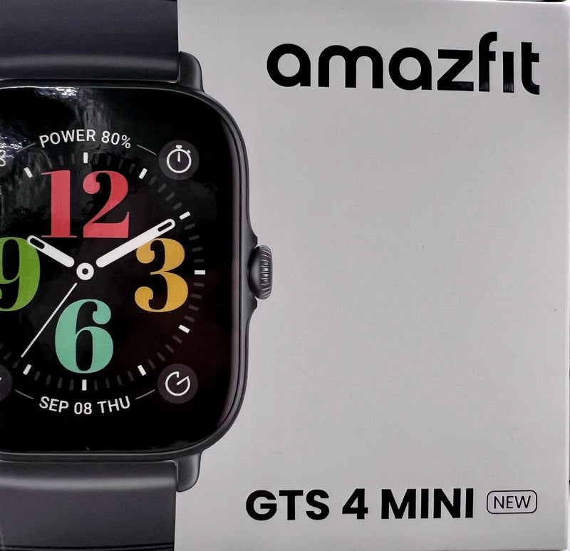 Relógio Amazfit GTS 4 Mini nova versão Smartwatch Allround Saúde Fitness rastreamento SmartWatch Alexa para o telefone IOS